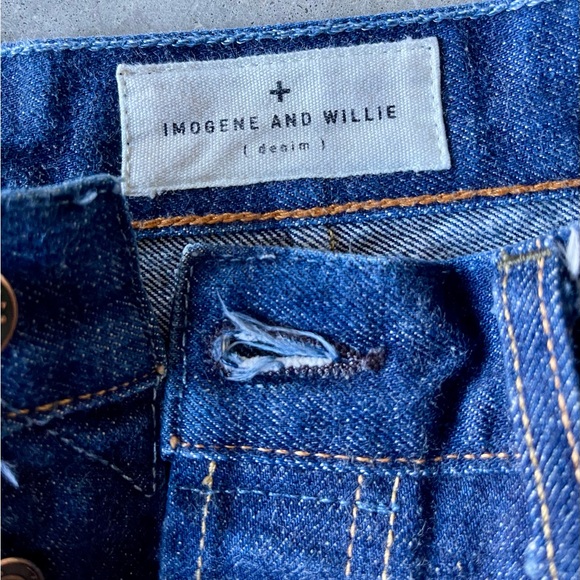 Imogen and Willie Trudie Indigo Rigid Jeans, size 29 - Picture 3 of 4